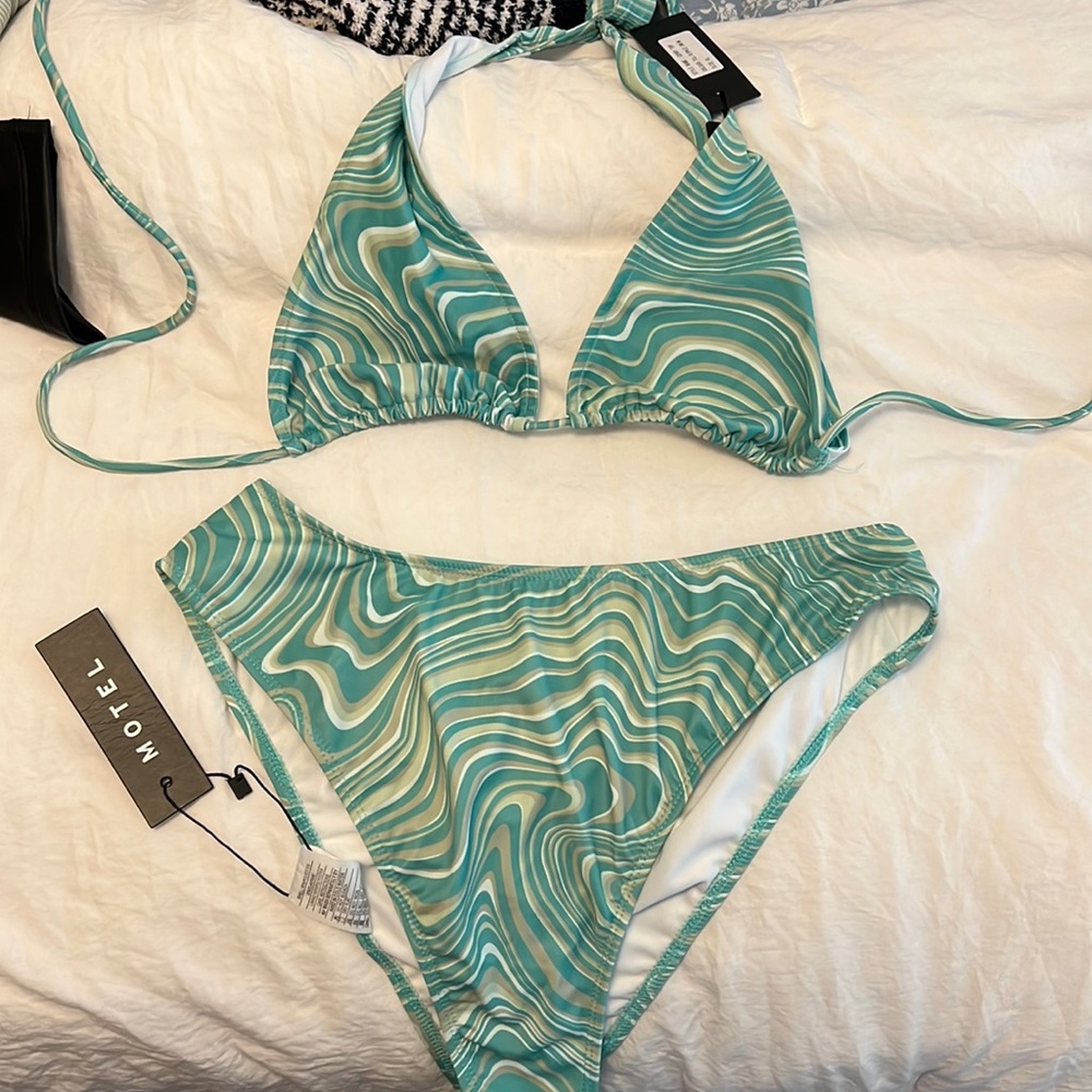 MOTEL ROCKS string bikini never worn